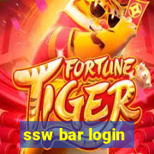 ssw bar login